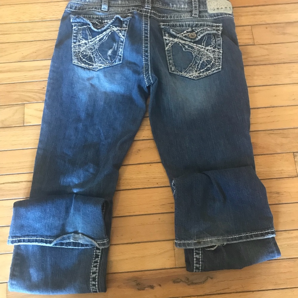 Silver jeans